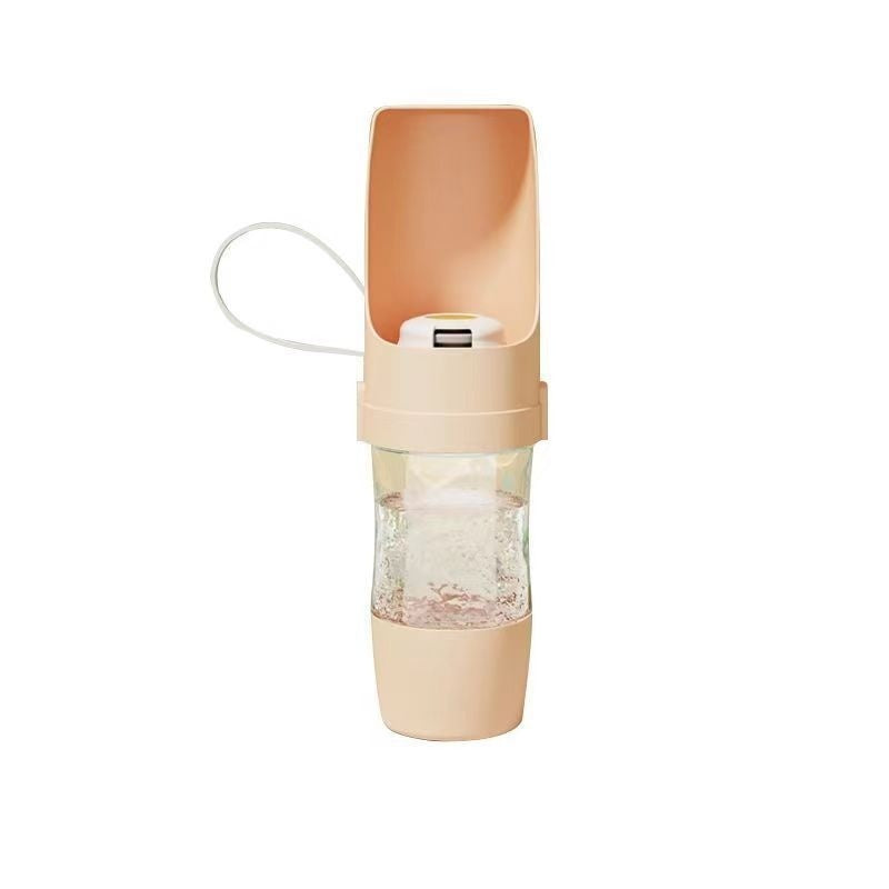 Portable 2-in-1 Dog Water Bottle