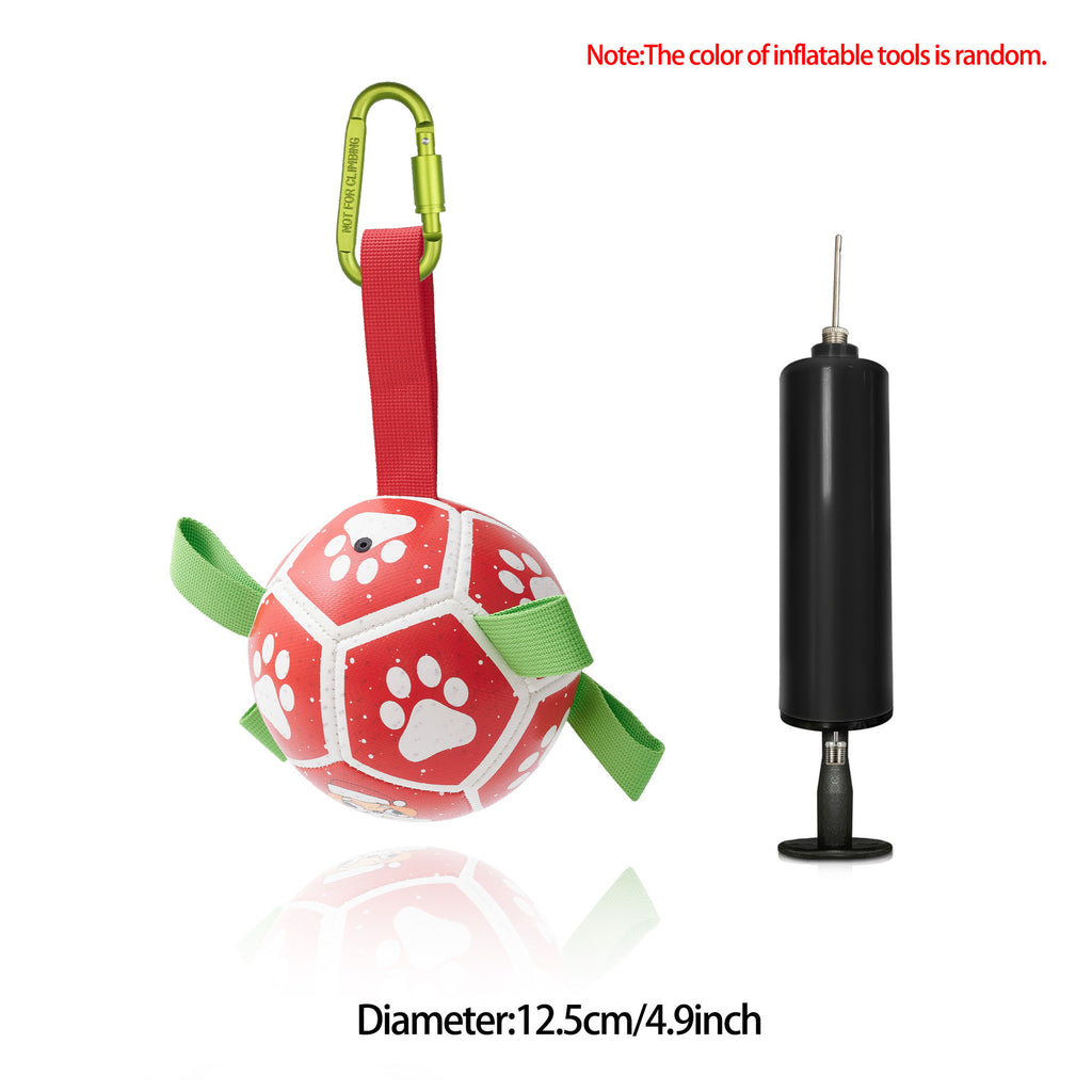 The PawPlay™ Dog Soccer Ball Toy