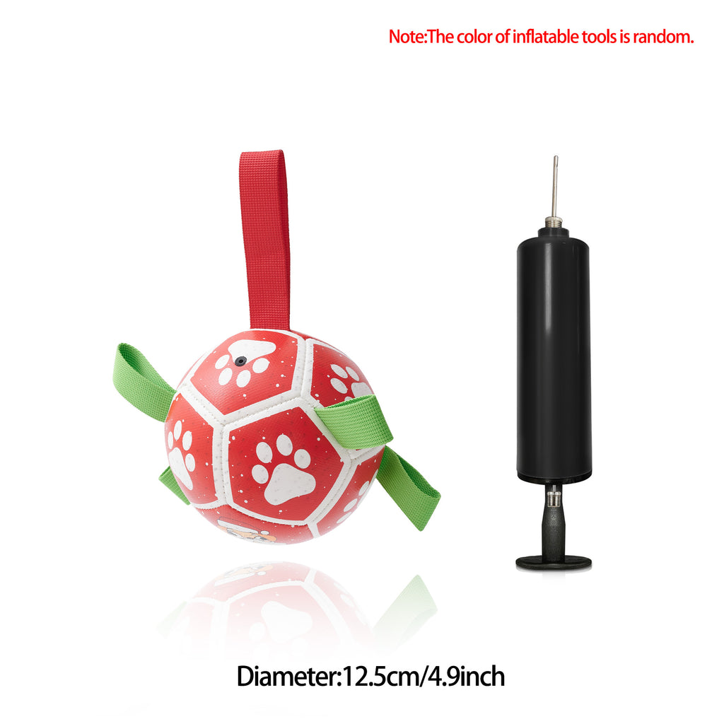 The PawPlay™ Dog Soccer Ball Toy