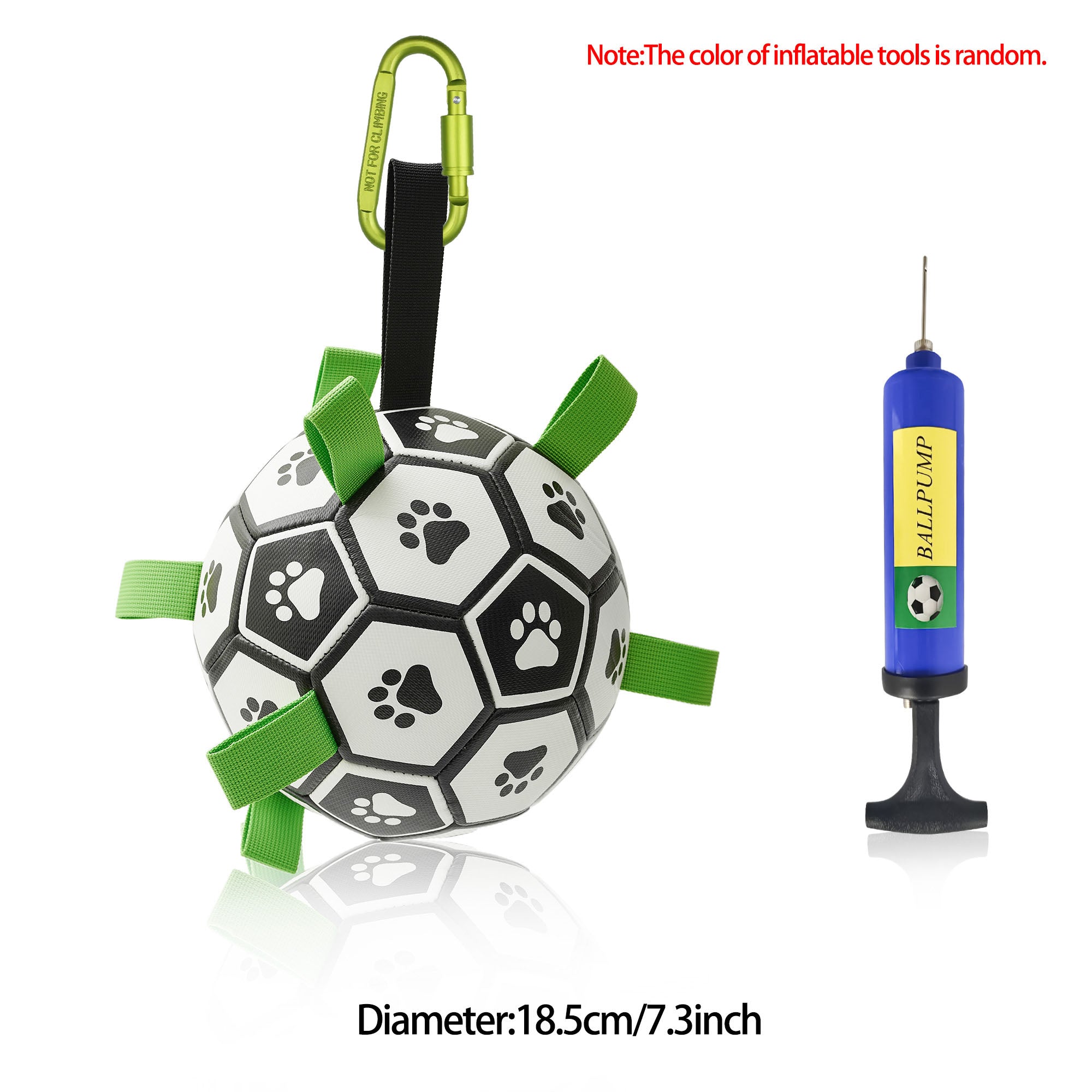The PawPlay™ Dog Soccer Ball Toy