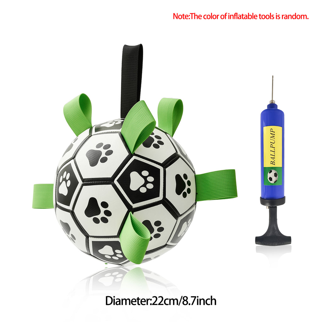 The PawPlay™ Dog Soccer Ball Toy