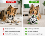 The PawPlay™ Dog Soccer Ball Toy
