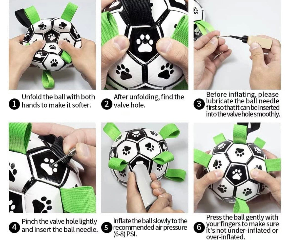 Interactive Dog Soccer Ball Toy