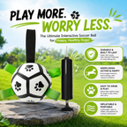The PawPlay™ Dog Soccer Ball Toy